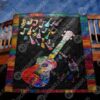 Gorgeous Guitar Quilt Blanket Tt99  Quilt